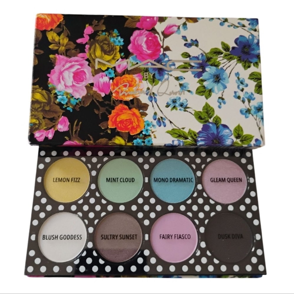 MAC Richard Quinn Colab Eyeshadows Spring Colors